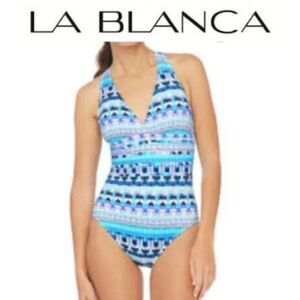 La Blanca Global Cross Back One-Piece Swimsuit
